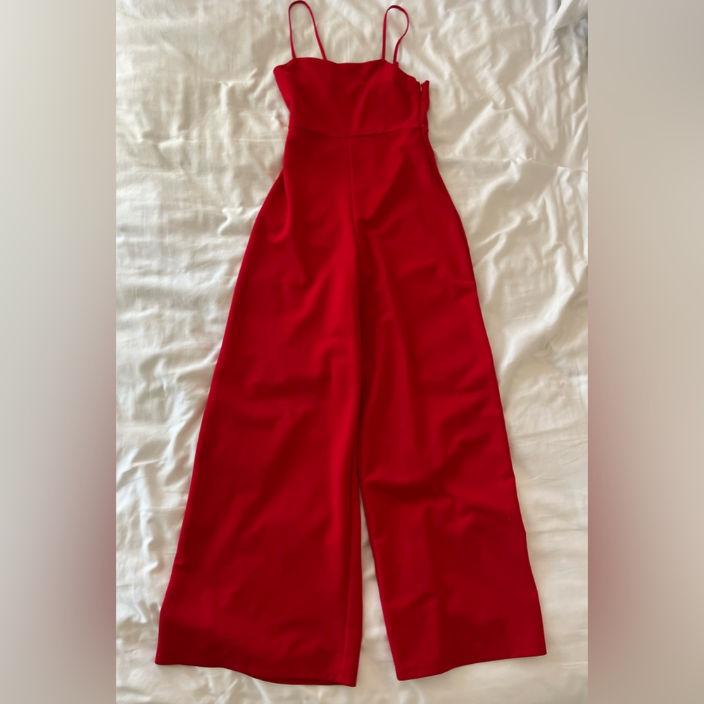 Urban Outfitters red romper